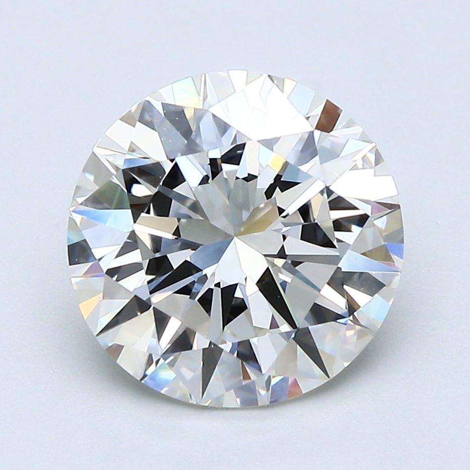 3 Carat Round - Natural Diamond - 3 - J - VS1 - EX - EX - VG - Diamonds By Rothschild