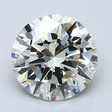 3 Carat Round - Natural Diamond - 3 - K - SI2 - EX - EX - EX - Diamonds By Rothschild
