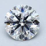 3 Carat Round - Natural Diamond - 3.01 - D - SI2 - EX - EX - EX - Diamonds By Rothschild