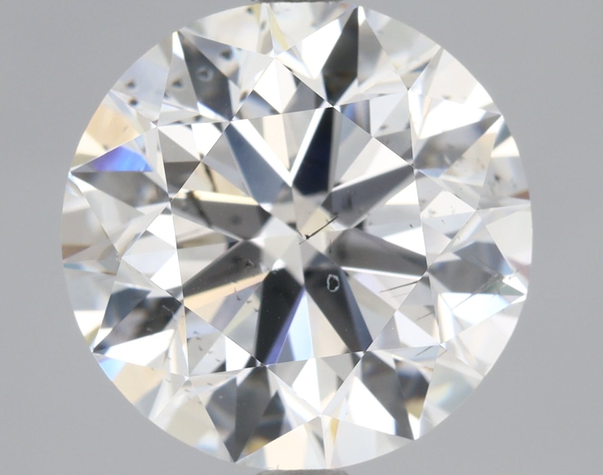3 Carat Round - Natural Diamond - 3.01 - E - SI2 - EX - EX - Diamonds By Rothschild