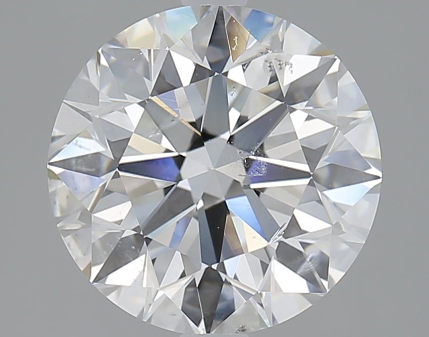 3 Carat Round - Natural Diamond - 3.01 - E - SI2 - EX - EX - EX - Diamonds By Rothschild