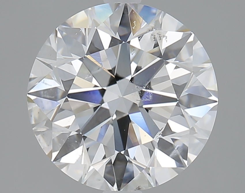 3 Carat Round - Natural Diamond - 3.01 - E - SI2 - EX - EX - EX - Diamonds By Rothschild