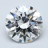 3 Carat Round - Natural Diamond - 3.01 - F - VS2 - EX - EX - EX - Diamonds By Rothschild