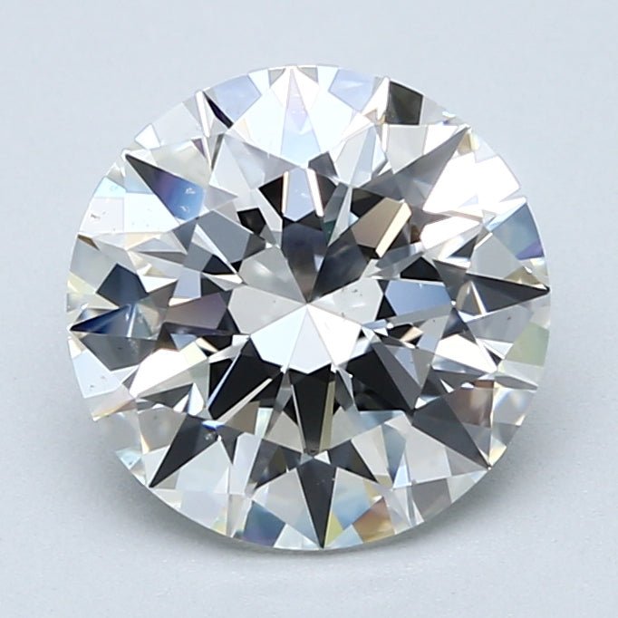3 Carat Round - Natural Diamond - 3.01 - F - VS2 - EX - EX - EX - Diamonds By Rothschild