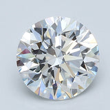 3 Carat Round - Natural Diamond - 3.01 - F - VVS2 - EX - EX - EX - Diamonds By Rothschild