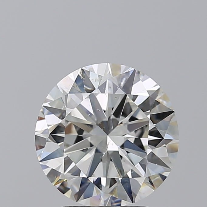 3 Carat Round - Natural Diamond - 3.01 - G - SI2 - VG - EX - VG - Diamonds By Rothschild
