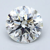 3 Carat Round - Natural Diamond - 3.01 - H - SI1 - EX - EX - EX - Diamonds By Rothschild