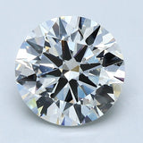 3 Carat Round - Natural Diamond - 3.01 - H - Very Slightly Included - VG - VG - VG - Diamonds By Rothschild