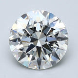 3 Carat Round - Natural Diamond - 3.01 - H - VS2 - EX - EX - EX - Diamonds By Rothschild