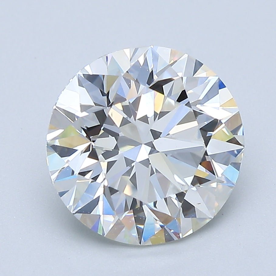 3 Carat Round - Natural Diamond - 3.01 - H - VS2 - EX - EX - VG - Diamonds By Rothschild