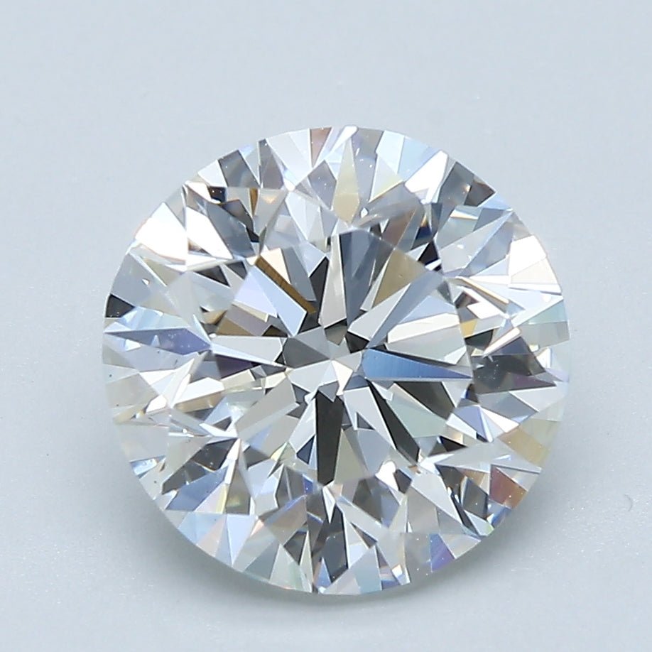 3 Carat Round - Natural Diamond - 3.01 - H - VS2 - VG - G - G - Diamonds By Rothschild