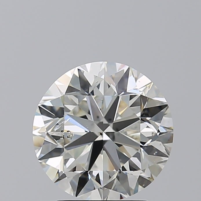 3 Carat Round - Natural Diamond - 3.01 - I - SI2 - VG - EX - VG - Diamonds By Rothschild