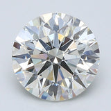 3 Carat Round - Natural Diamond - 3.01 - J - SI1 - EX - EX - EX - Diamonds By Rothschild