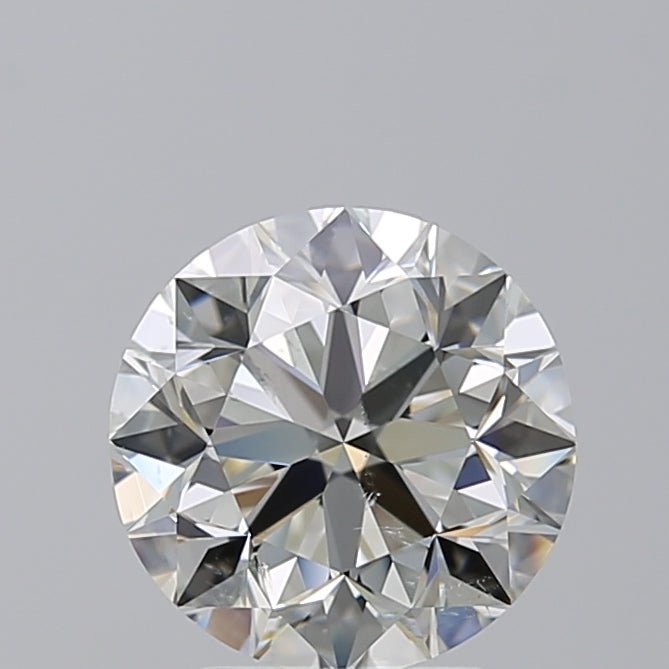 3 Carat Round - Natural Diamond - 3.01 - J - SI1 - VG - EX - VG - Diamonds By Rothschild
