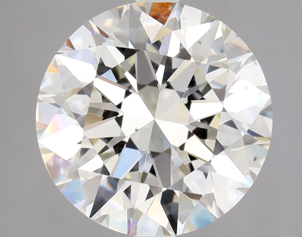 3 Carat Round - Natural Diamond - 3.01 - J - VS2 - EX - EX - Diamonds By Rothschild