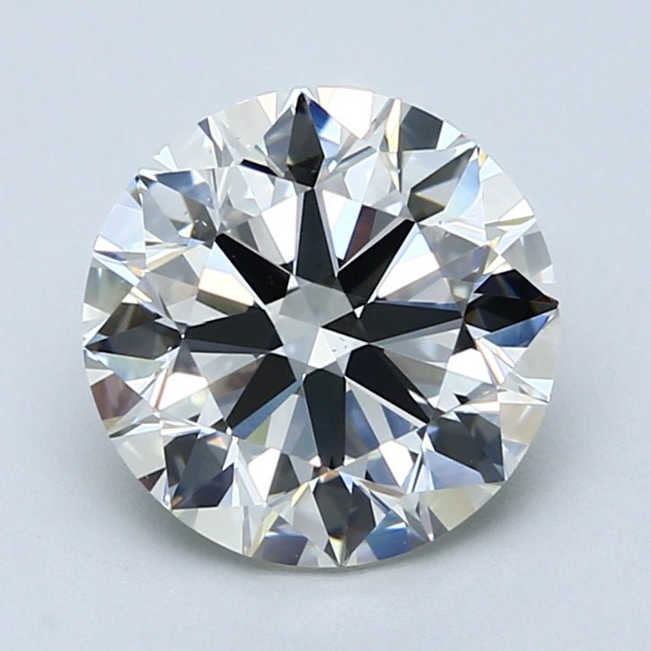 3 Carat Round - Natural Diamond - 3.01 - J - VS2 - EX - EX - EX - Diamonds By Rothschild