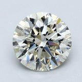 3 Carat Round - Natural Diamond - 3.01 - L - VS1 - EX - EX - EX - Diamonds By Rothschild