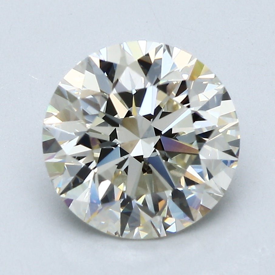3 Carat Round - Natural Diamond - 3.01 - L - VS1 - EX - EX - EX - Diamonds By Rothschild