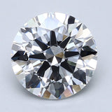 3 Carat Round - Natural Diamond - 3.02 - D - VS2 - EX - EX - EX - Diamonds By Rothschild