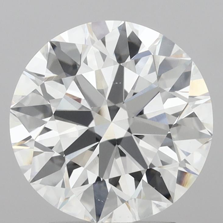 3 Carat Round - Natural Diamond - 3.02 - D - VS2 - EX - EX - EX - Diamonds By Rothschild