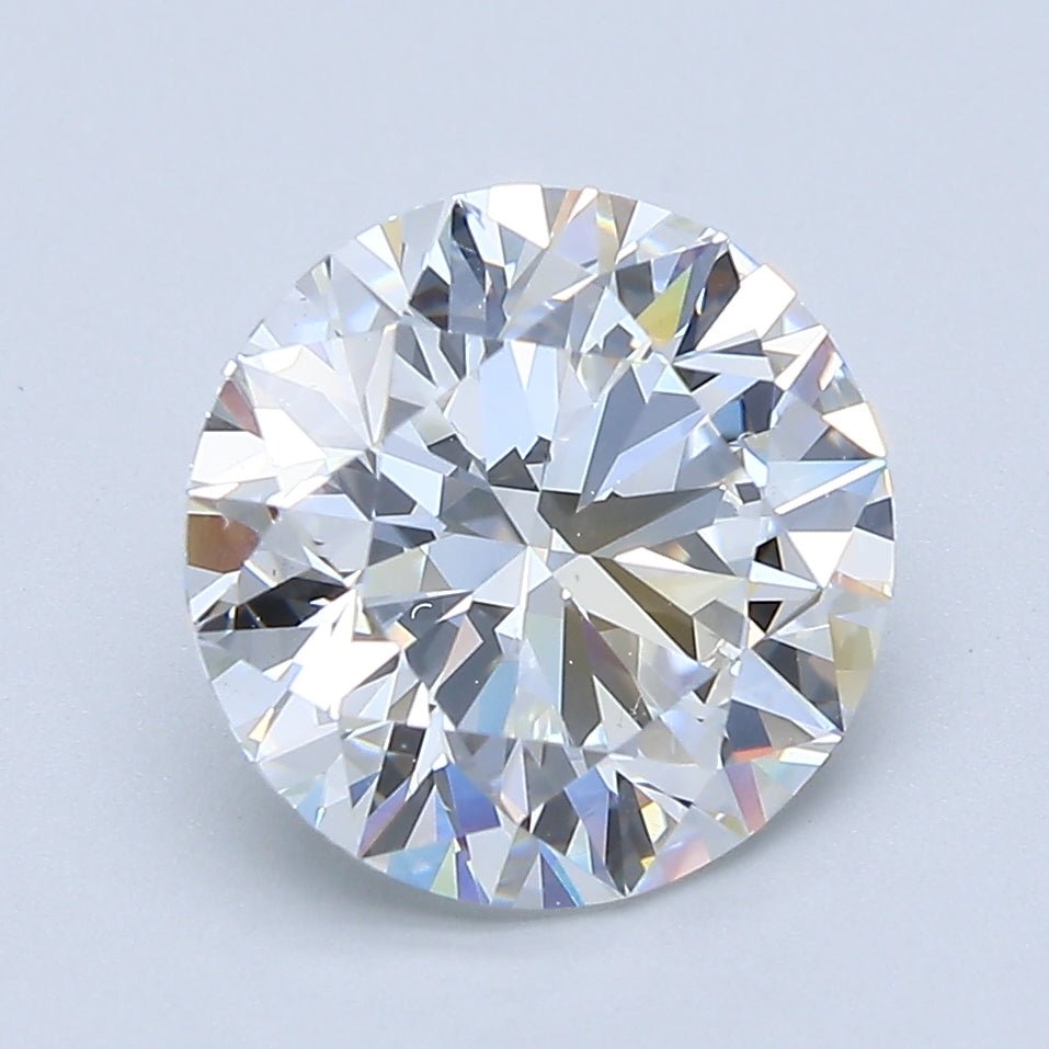 3 Carat Round - Natural Diamond - 3.03 - F - VS2 - EX - EX - EX - Diamonds By Rothschild