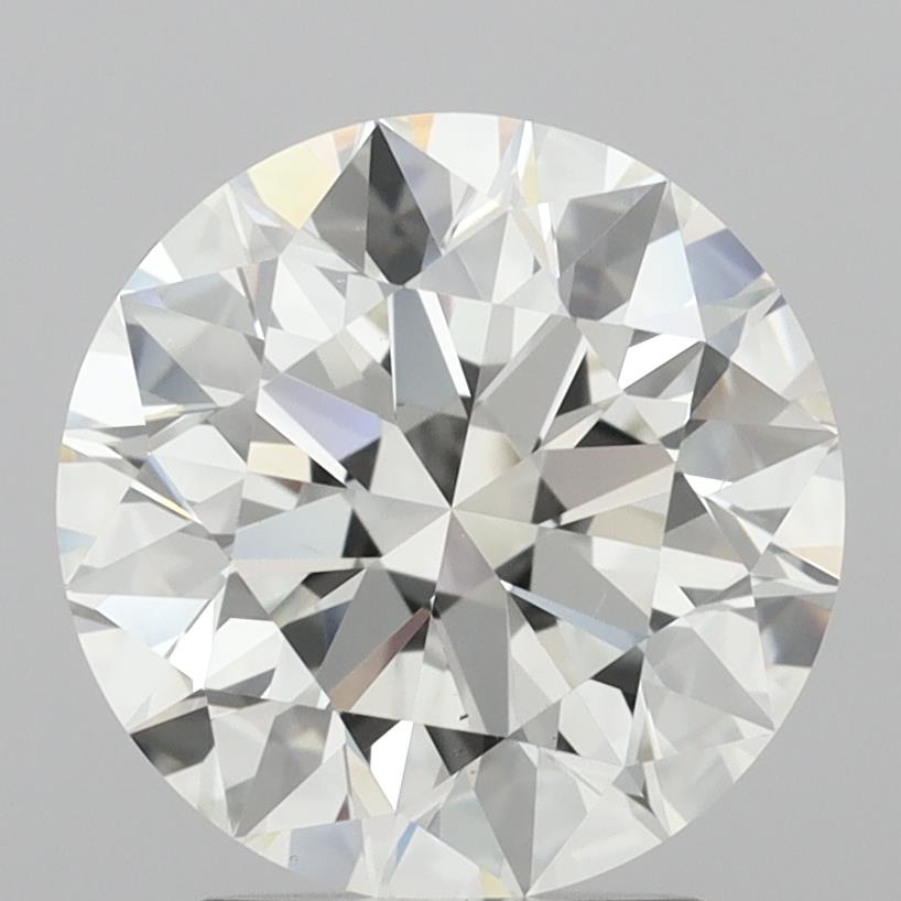 3 Carat Round - Natural Diamond - 3.03 - J - Very Slightly Included - EX - EX - EX - Diamonds By Rothschild