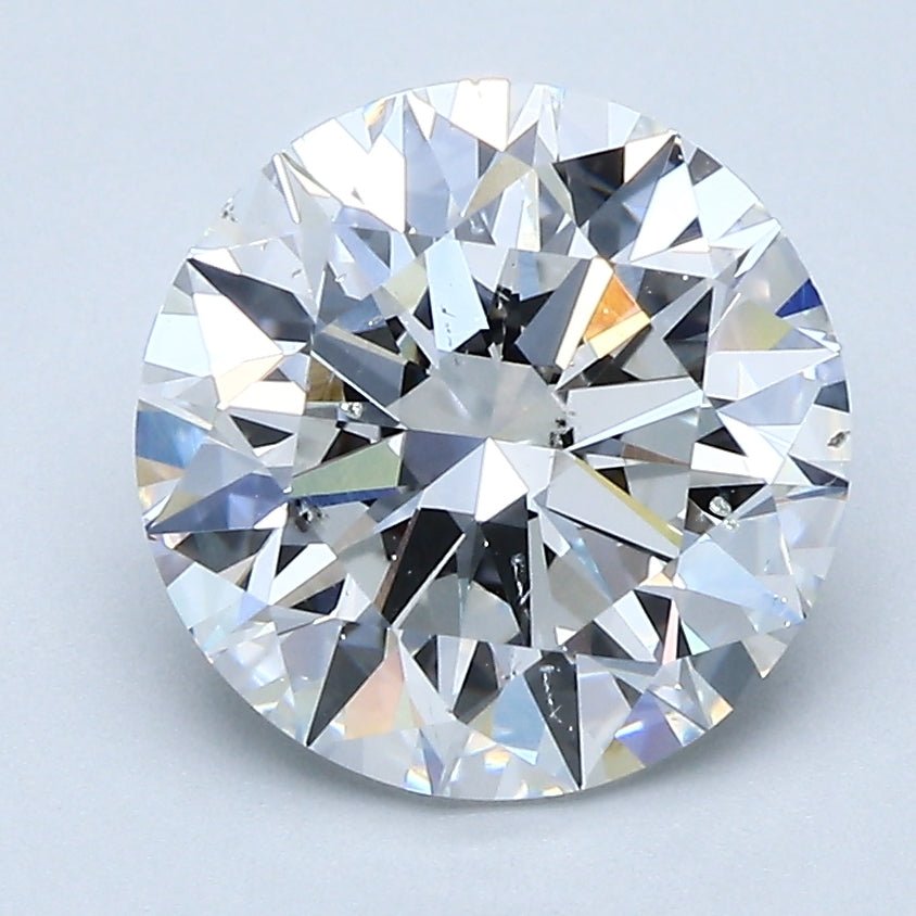 3 Carat Round - Natural Diamond - 3.05 - D - SI1 - EX - EX - EX - Diamonds By Rothschild