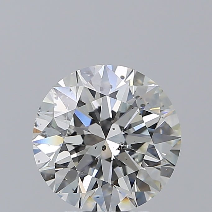 3 Carat Round - Natural Diamond - 3.05 - H - SI2 - EX - EX - EX - Diamonds By Rothschild
