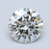 3 Carat Round - Natural Diamond - 3.08 - J - VS2 - EX - EX - EX - Diamonds By Rothschild