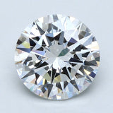 3 Carat Round - Natural Diamond - 3.09 - G - Very Slightly Included - VG - VG - EX - Diamonds By Rothschild
