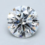 3 Carat Round - Natural Diamond - 3.1 - I - SI1 - EX - EX - VG - Diamonds By Rothschild