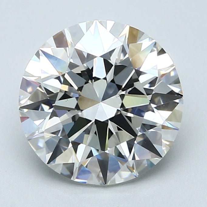 3 Carat Round - Natural Diamond - 3.12 - H - VS1 - EX - EX - EX - Diamonds By Rothschild
