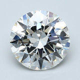 3 Carat Round - Natural Diamond - 3.17 - G - VVS2 - EX - EX - EX - Diamonds By Rothschild