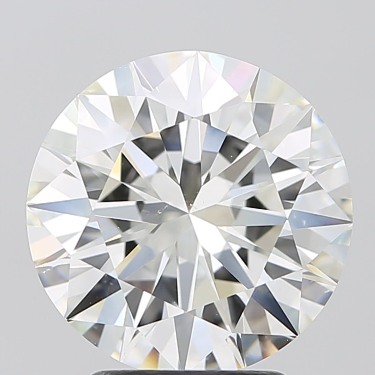 3 Carat Round - Natural Diamond - 3.21 - J - VS2 - EX - EX - EX - Diamonds By Rothschild