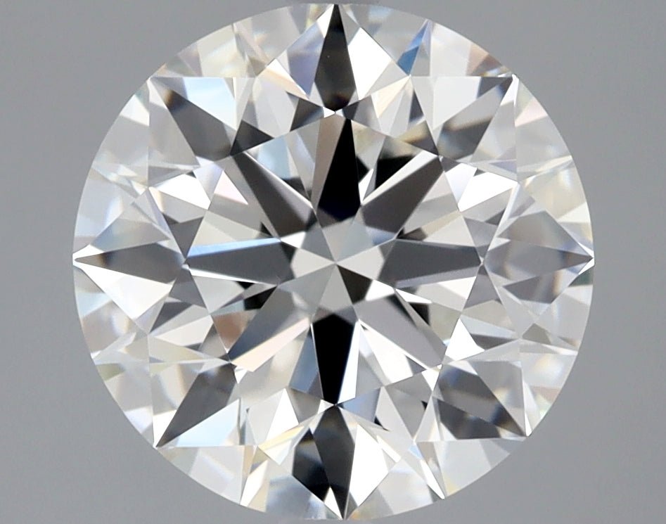 3 Carat Round - Natural Diamond - 3.27 - F - IF - EX - EX - EX - Diamonds By Rothschild