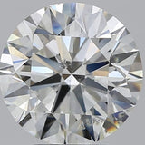 3 Carat Round - Natural Diamond - 3.35 - J - SI2 - EX - EX - EX - Diamonds By Rothschild