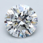 3 Carat Round - Natural Diamond - F - VS2 - 2.93 - EX - EX - EX - Diamonds By Rothschild