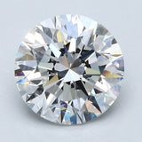 3 Carat Round - Natural Diamond - F - VS2 - 2.93 - EX - EX - EX - Diamonds By Rothschild