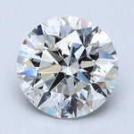 3 Carat Round - Natural Diamond - I - SI2 - 3.01 - EX - EX - EX - Diamonds By Rothschild