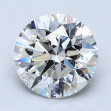 3 Carat Round - Natural Diamond - I - SI2 - 3.01 - EX - EX - EX - Diamonds By Rothschild