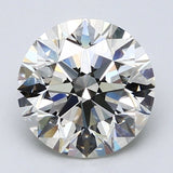 3 Carat Round - Natural Diamond - K - VS1 - 2.8 - EX - EX - EX - Diamonds By Rothschild