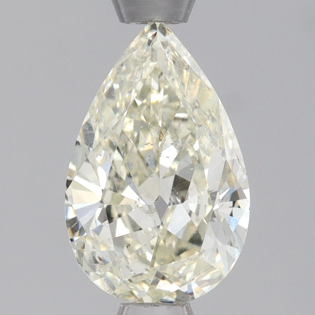 3/4 Carat Pear Shape Cut Diamond - L SI2 - 0.74ct - 211182 - Diamonds By Rothschild