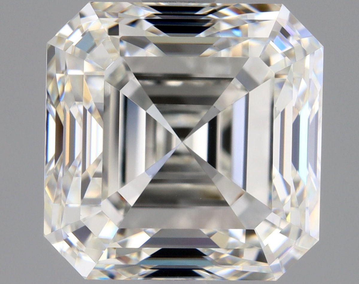 3.5 Carat Asscher - Natural Diamond - 3.5 - I - VVS2 - VG - EX - EX - Diamonds By Rothschild