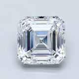 3.5 Carat Asscher - Natural Diamond - 3.51 - D - VS2 - EX - EX - EX - Diamonds By Rothschild