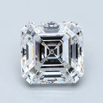 3.5 Carat Asscher - Natural Diamond - 3.67 - E - VS2 - EX - EX - EX - Diamonds By Rothschild