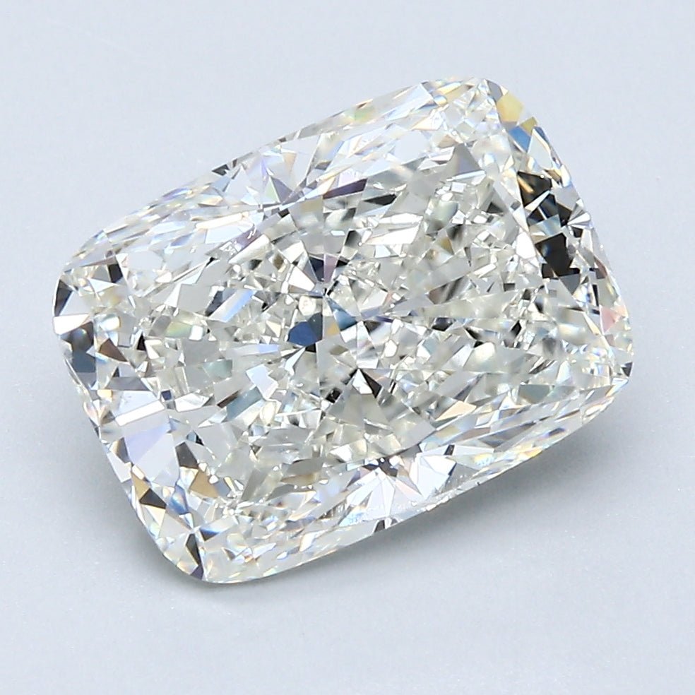 3.5 Carat Cushion Cut Natural Diamond - H SI1 - 3.5ct - EX Cut Grade - Diamonds By Rothschild