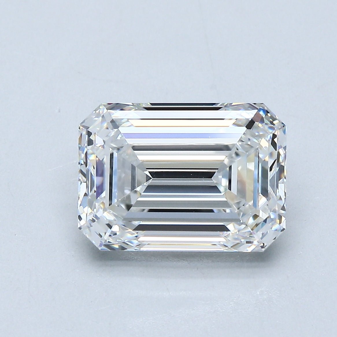 3.5 Carat Emerald - Natural Diamond - 3.5 - E - VVS2 - EX - EX - Diamonds By Rothschild