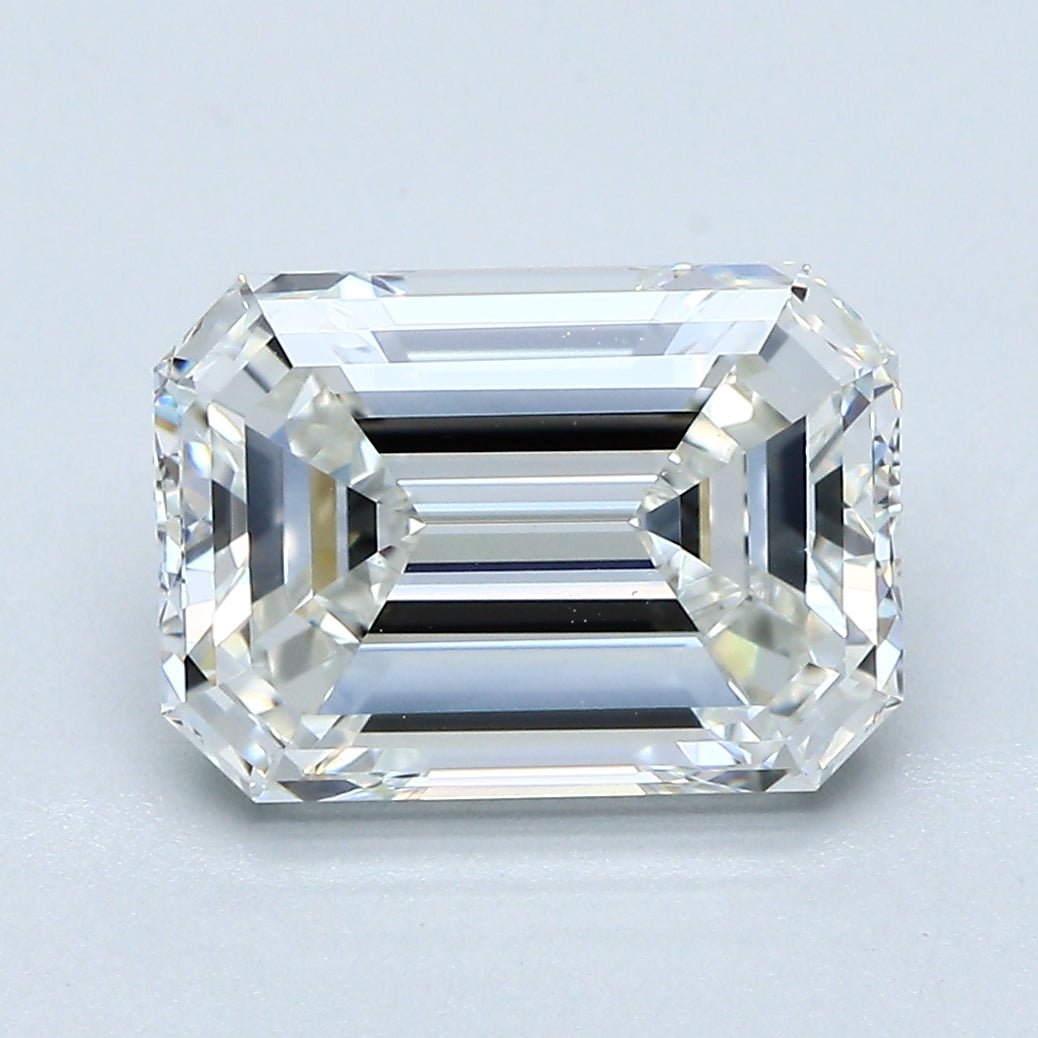 3.5 Carat Emerald - Natural Diamond - 3.5 - G - VS1 - VG - EX - VG - Diamonds By Rothschild