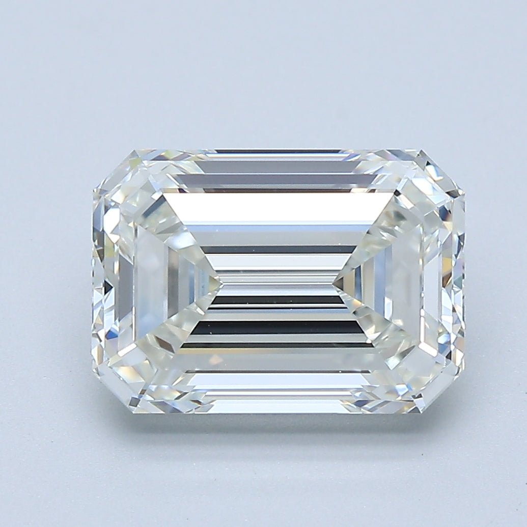 3.5 Carat Emerald - Natural Diamond - 3.5 - H - VS1 - EX - EX - EX - Diamonds By Rothschild