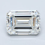 3.5 Carat EMERALD - Natural Diamond - 3.5 - H - VS1 - VG - EX - EX - Diamonds By Rothschild